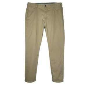 Michael Kors Men’s Khaki Parker Slim Fit Pants 36x32